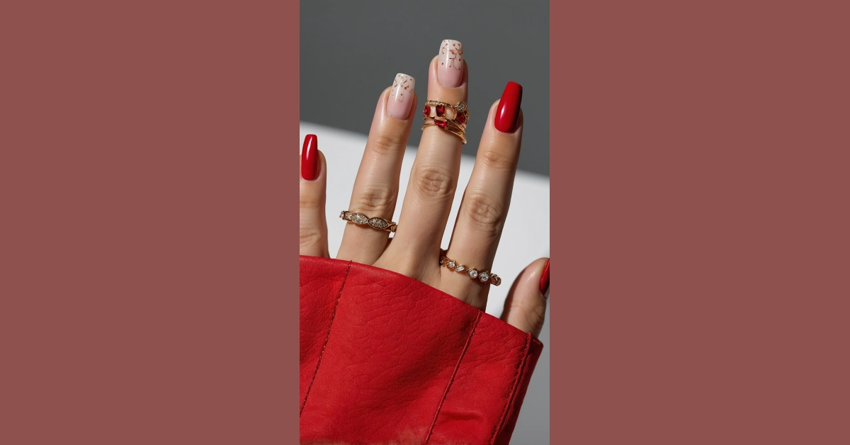 Make a Statement This Summer with 6 Red Nail Ideas