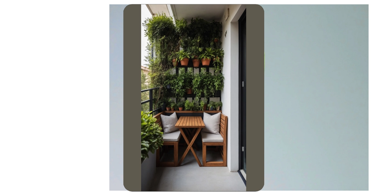 Transform Your Tiny Apartment Balcony into a Cozy Oasis