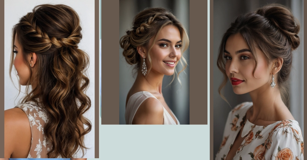 Chic Updo Hairstyle Ideas for 07 Different Styles