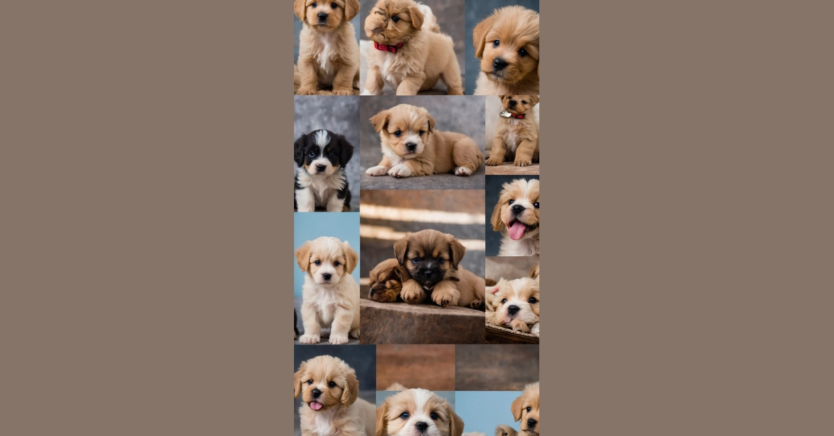 Brighten Your Digital World: 12 Cute Puppy Wallpapers to Enjoy